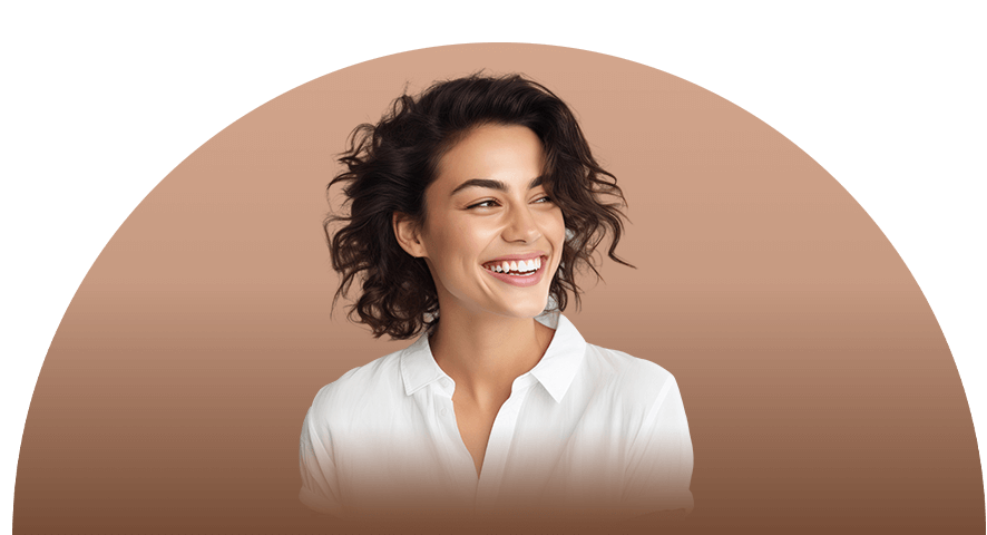 model placeholder behind sun setting frame